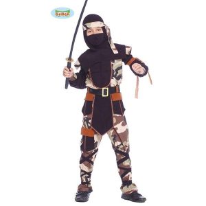 DISFRAZ NINJA COMANDO 7-9 GUIRCA