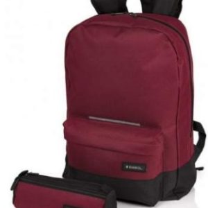 MOCHILA GABOL GRANATE CON PORTATODO 221366026