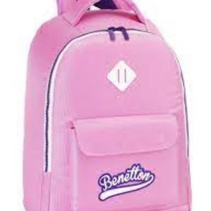MOCHILA BENETTON ROSA SAFTA