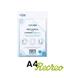 RECAMBIO CUADERNO INGENIOX A4 50H LISO