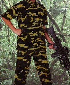 DISFRAZ INFANTIL MILITAR ATOSA TALLA 7-9 AÑOS