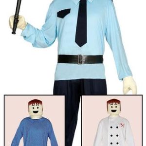 DISFRAZ ADULTO MUÑECO PLAYMOBIL REF 84358 GUIRCA
