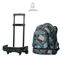 MOCHILA RUEDAS REMOV TIZA 25160 7YL