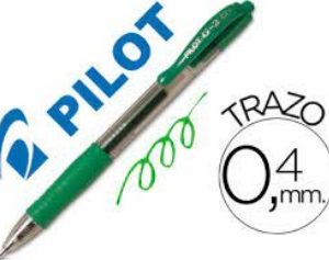 PILOT G2 VERDE PUNTA 0.7MM