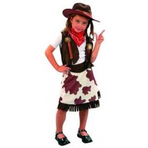 DISFRAZ INFANTIL 2-4 VAQUERA REF 821165