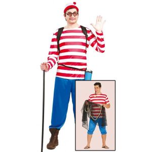 DISFRAZ ADULTO  WALLY ( EXCURSIONISTA) TALLA UNICA REF 90810
