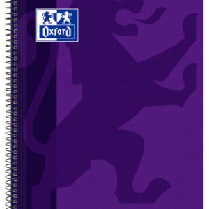 OXFORD BLOC Fº 80H 90G. CUAD.4X4 C/M TAPA PP COLOR VIOLETA