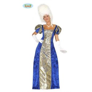 DISFRAZ ADULTA MARQUESA AZUL TALLA :L GUIRCA REF 84330