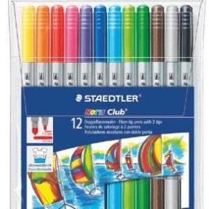 ROTULADORES DOBLE PUNTA STAEDTLER 12.