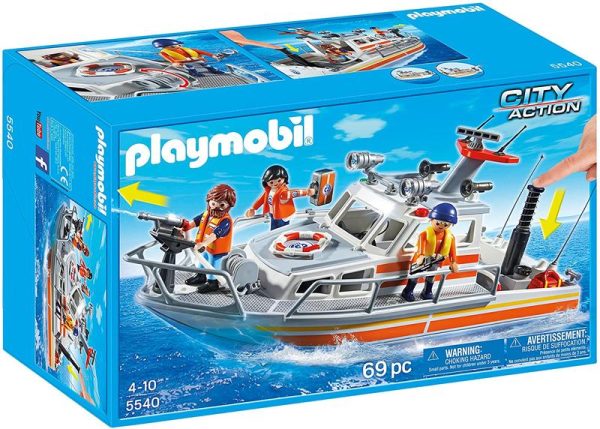 5540 PLAYMOBIL LANCHA RESCATE