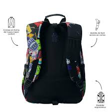 MOCHILA MORRAL ACUARELES 2516N 8C5