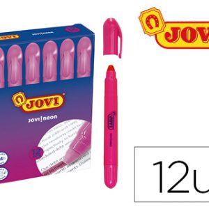 MARCADOR FLUORESCENTE CERA GEL ROSA