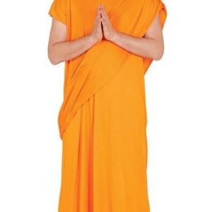 DISFRAZ  ADULTO  HARE KRISHNA REF 80200 GUIRCA TALLA UNICA