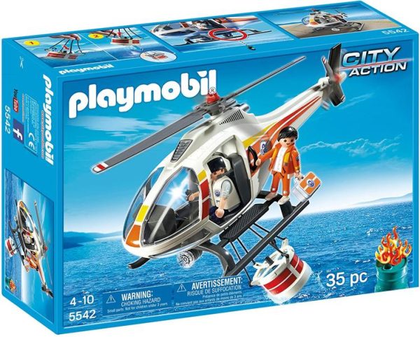 5542 PLAYMOBIL CITY ACTION HELICOPTERO SALUD