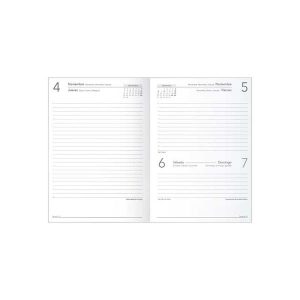 AGENDA AÑO 2023 SINTEX NEGRO 14X20CM DIA PAGINA DOHE