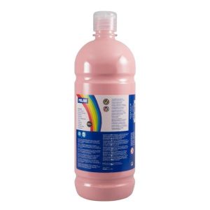 BOTELLA TEMPERA MILAN 1L COD.03822 ROSA CLARO