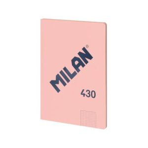 LIBRETA A4 ROSA 48H CUAD 5X5
