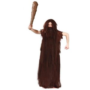 DISFRAZ ADULTO CAVERNICOLA CON PELO REF 80553 GUIRCA