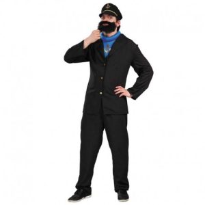 DISFRAZ ADULTO  LOBO DE MAR TALLA UNICA  REF 80555