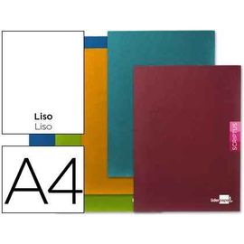 LIBRETA LIDERPAPEL SCRIPTUS A4 48H 90G LISO SIN MARGEN