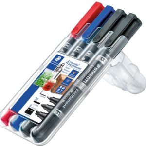 LUMOCOLOR DUO 4 PIEZAS ESTUCHE STAEDTLER