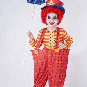 D.CHICO 7-9 PAYASO ARO CON TIRANTES ROJO REF 87564