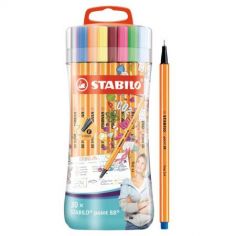 ESTUCHE 30 COLORES SLEEVE PACK POINT 88