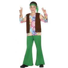 D.CHICO 7-9 HIPPIE FLORES VERDES