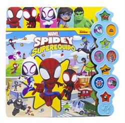 SPIDEY Y SU SUPEREQUIPO - LIBRO CON 10 SONIDOS