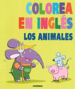Colorea en inglés : los animales