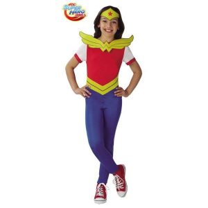 DISFRAZ WONDER WOMAN 9-10 AÑOS RUBIES