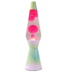 LAMPARA DE LAVA RAINBOW PASTEL