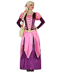DISFRAZ ADULTA RAPUNZEL ATOSA T. XL