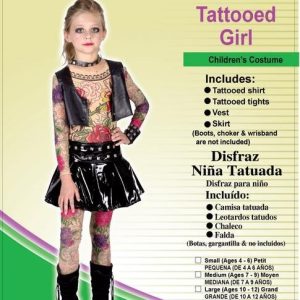 D.CHICA 10-12 CHICA TATUADA REF 87343