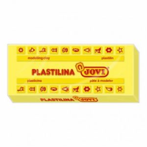 PLASTILINA MEDIANA AMARILLO LIMÓN JOVI AR 71/02