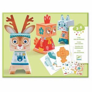 DJ09041 CREAR CON CALCOMANIAS DJECO