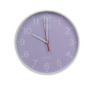RELOJ PARED OXFORD CALM 25CM LAVANDA