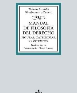 Manual de Filosofía del Derecho. Figuras, categorías, contextos