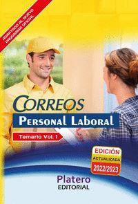 PERSONAL LABORAL DE CORREOS TEMARIO VOLUMEN I
