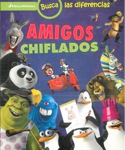 Busca las diferencias. Amigos chiflados