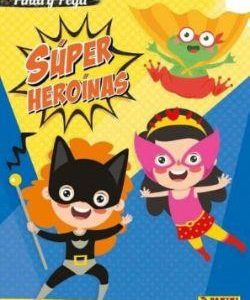 SUPER HEROINAS - PINTA Y PEGA