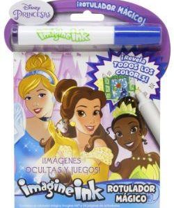 PRINCESAS - ROTULADOR MAGICO - LIBRO DE COLOREAR Y