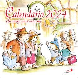 CALENDARIO PARED UN CONSEJO PARA CADA MES 2024(DEV