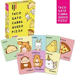 TACO, GATO, CABRA, QUESO, PIZZA