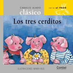 Los tres cerditos (palo)